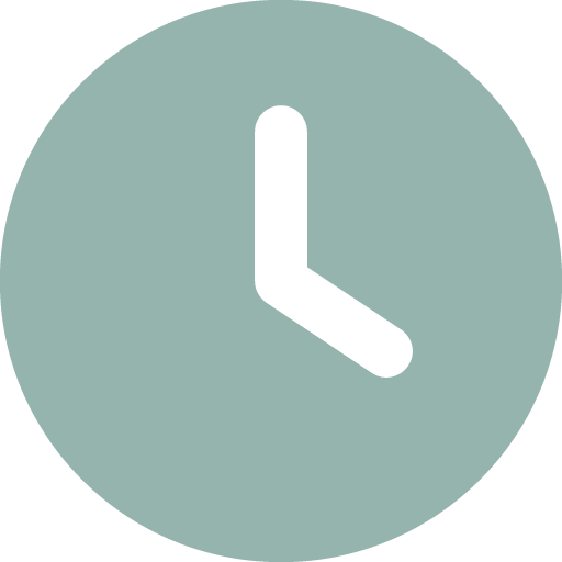 Teal Clock Logo