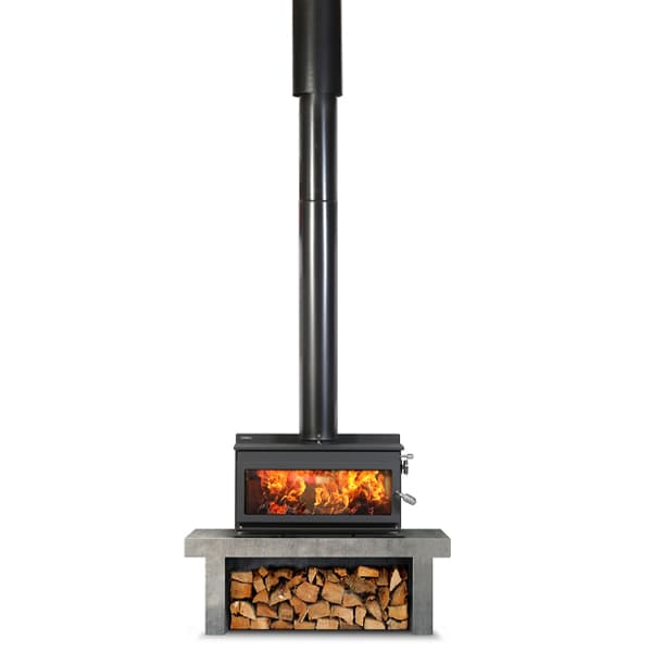 Metro Outdoor 850-B -  Outside Wood Fire