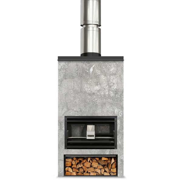 Metro Outdoor 1200 Braai -  Outside Wood Fire