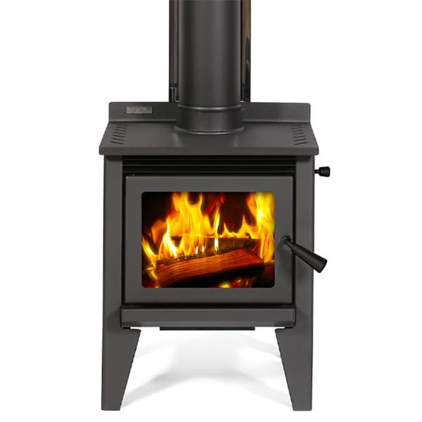 Metro Ultra Tiny Rad -  Freestanding Wood Fire