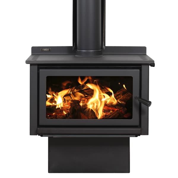 Metro Ultra Xtreme Rad -  Freestanding Wood Fire