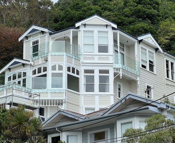 Wellington Home after repainting