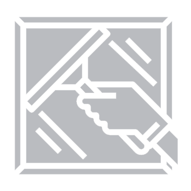 Grey window cleaning logo