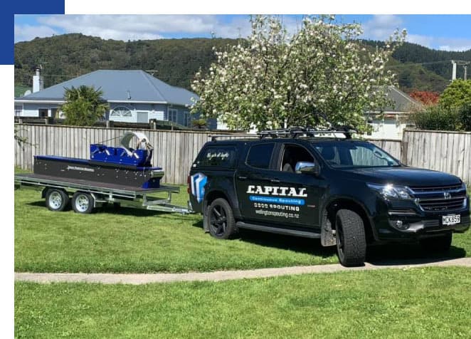 Copper spouting and guttering Wellington