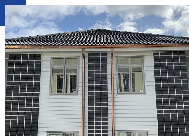 Copper spouting and guttering Wellington