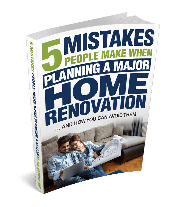 5 Mistakes People Make When Planning a Major Home Renovation Book Cover