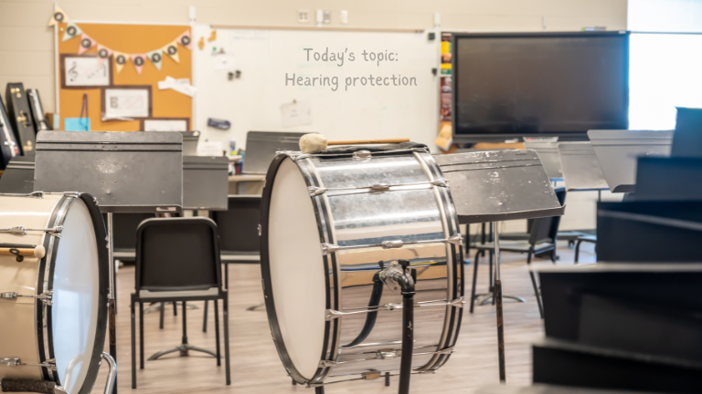 School Band a little loud?