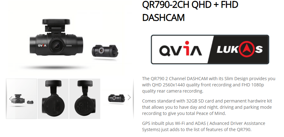 Mongoose Dash Cam Range