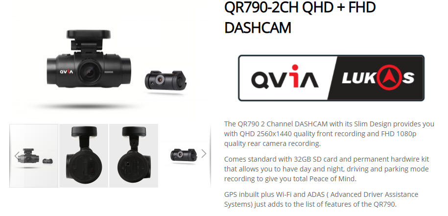 Mongoose Dash Cam Range